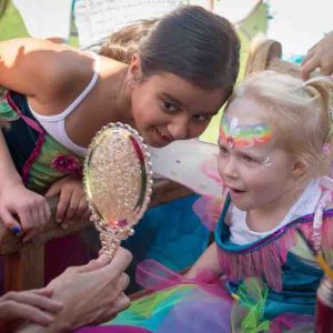 Girls-Birthday-Party-ideas-facepainting-In-the-Company-of-Fairies-Vancouver-BC